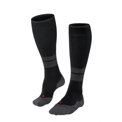 Immagine di FALKE TK Compression M KH lana filo funzionale con compressione 1 paio, Calzini da escursionismo Uomo, Nero (Black 3003) Circonferenza polpaccio W2, 39 42
