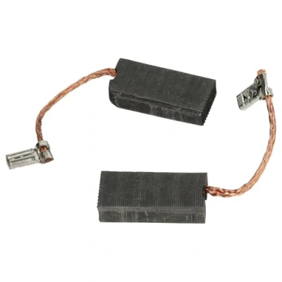 Immagine di vhbw 2x Spazzola carbone compatibile con Makita HM1101C, HM1111C, HM1203C, HM1213C, HM1214C utensile elettrico motore, 27 x 13 6,3 mm