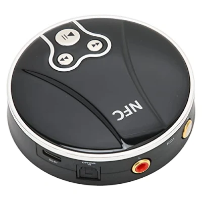 Immagine di Adattatore Bluetooth Aux per Auto, Ricevitore Stereo Trasmettitore Bluetooth, Ingresso Ottico da 3,5 Mm Nfc, Extender Wireless Altoparlante Home