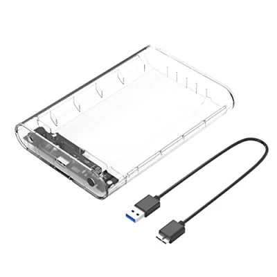 Immagine di ORICO Case Hard Disk 3.5/2.5 USB 3.0 Interfaccia SATA da 3,5 Pollici SSD/HDD Disco Rigido Portatile con Protocollo di Trasferimento UASP (3139U3)