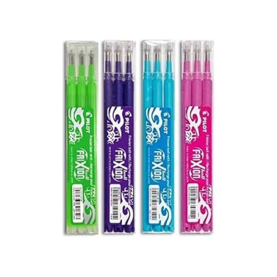 Immagine di Pilot, Frixion Ball, ricambio per penna a sfera, 4 ricariche, set da 3 pezzi Sortiert Zusatzfarben 1