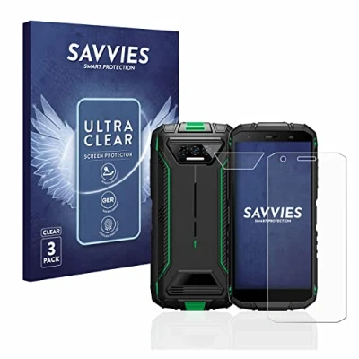 Immagine di savvies (6 Pezzi Pellicola Protettiva per Doogee S41 Pro (Fronte+Fotocamera) Protezione Schermo Trasparente