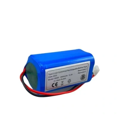 Immagine di OTURLICC Batteria agli ioni di Litio RS RT900866 da 14,8 V 2800 mAh, Compatibile con Rowenta Tefal, Parte dell&#039;aspirapolvere Robot Explorer Serie 20 40 60(Blue 1pc)