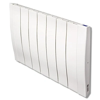 Immagine di Haverland RC7W+ Radiatore elettrico a inerzia in alluminio pressofuso 1100 W Programmazione via app Tecnologia Bluetooth Design compatto Uso 1 6h/giorno +/ 11 17 m² Bianco
