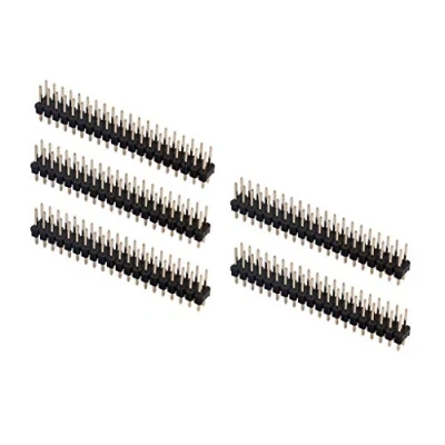 Immagine di Lamdoo 5Pieces Break Away 0.1&quot;2x20 pin Strip Dual Male Header per Raspberry Pi Zero GPIO