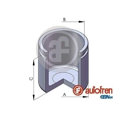 Immagine di AUTOFREN SEINSA D02555 Pistone, Pinza freno 54 Assale anteriore HONDA: Insight II Hatchback, CIVIC 6 CRX 3