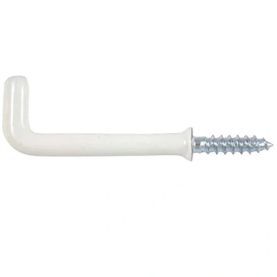 Immagine di Bulk Hardware BH01172 Ganci a Squadra per Credenze, Bianco, Set di 10 Pezzi