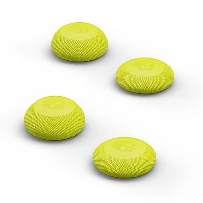 Immagine di Skull &amp; Co. Convex Thumb Grip Caps Joystick Cap Analog Stick Cover Thumbstick for XBOX (XSX/XB1) Controller Neon Yellow, 2 Pairs (4pcs)