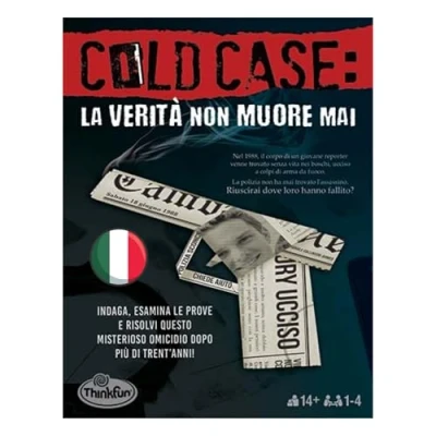 Immagine di ThinkFun Cold Case 1: La Verità Non Muore Mai, Gioco di Lo...