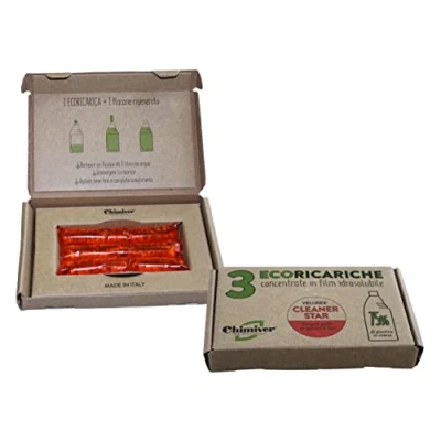 Immagine di Chimiver Kit 3 ECORICARICHE per VELUREX® Cleaner Star Detergente Multiuso la Pulizia del Parquet Verniciato