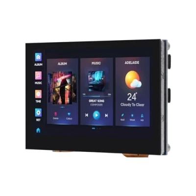 Immagine di Waveshare ESP32 S3 4.3inch Capacitive Touch Display Development Board with 2.4GHz WiFi And BLE 5 Support,32 Bit LX7 Dual Core Processor,Integrates High Capacity Flash PSRAM