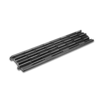 Immagine di DEFENDER by Adam Hall Elemento inferiore per ponte passacavi 85103 Termoplastico poliuretano TPU Nero Numero canali: 5 804 mm Contenuto: 1 pz.