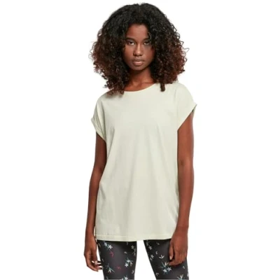 Immagine di Urban Classics Extended Shoulder Tshirt basic, Donna, Taglia: 3XL, Lightmint