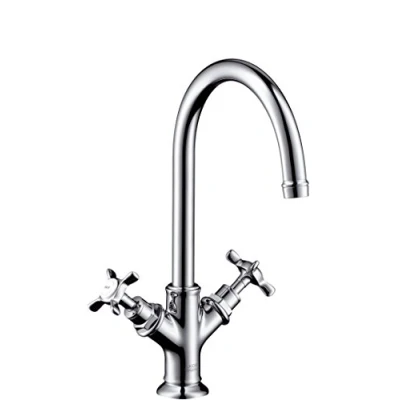 Immagine di Hansgrohe 16502000 Rubinetto Tradizionale Monoforo Lavabo Axor Montreux16502, Argento