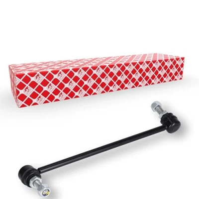 Immagine di febi BILSTEIN 30985 Bielletta barra stabilizzatrice Assale anteriore Sx 299,5 M12 x 1,25 Plus con dado autobloccante Acciaio