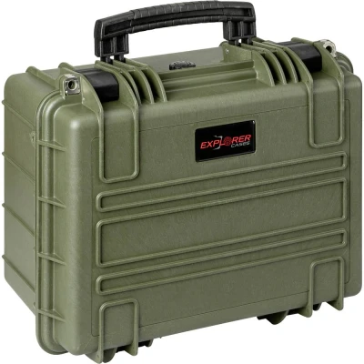 Immagine di Explorer Cases Valigetta portaoggetti outdoor 3823HL.G E green empty (L x A P) 38 27 23 cm Verde oliva