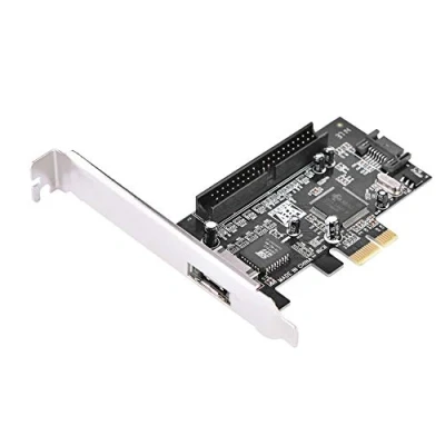 Immagine di scheda controller SATA PCI E, da Express a IDE ATA133 II Convertitore adattatore ESATA RAID 2 Interfaccia SATAII interna per Winds 2000/xp/server 2003/xp 64 bit