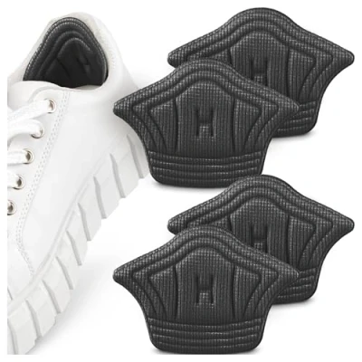 Immagine di SULPO 2 paia Cuscinetti per tallone scarpe Solette ridurre numero tacchi Patch