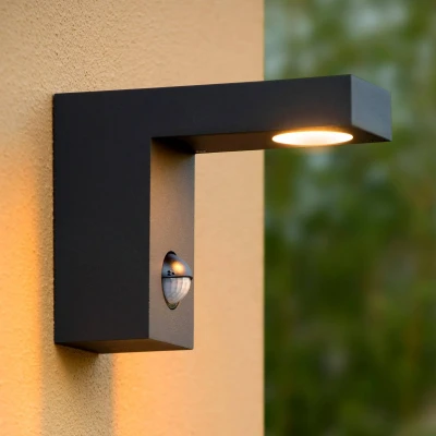 Immagine di Lucide Applique LED da esterni Texas sensore movimento