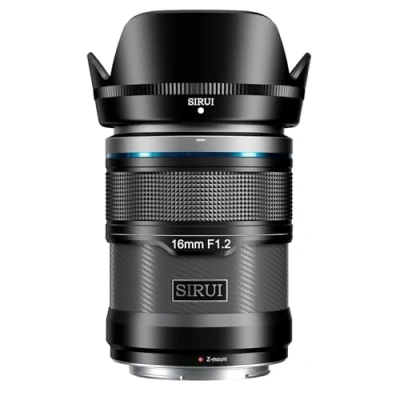 Immagine di SIRUI Sniper obiettivo autofocus da 16 mm, grandangolare F1.2 APS C per fotocamera Z8, Z9, Z5, Z6, Z7, Zfc (attacco Z, nero)