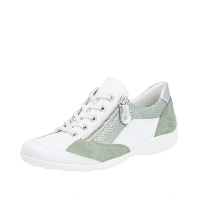 Immagine di Remonte R3410, Scarpe da Ginnastica Donna, Bianco Menta piperita Argento 80, 36 EU
