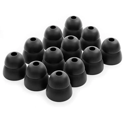 Immagine di Okuli 12 x Gommini Auricolari Doppio in Silicone Ricambio per Cuffie