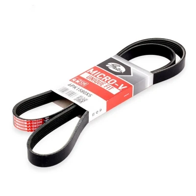 Immagine di GATES 6PK1580XS Cinghia Poly V 1580 6 Poliestere, EPDM (Etilene Propilene Diene Caucciù) RoadMax Value Line AUDI: A4 B8 Avant, A5 Sportback
