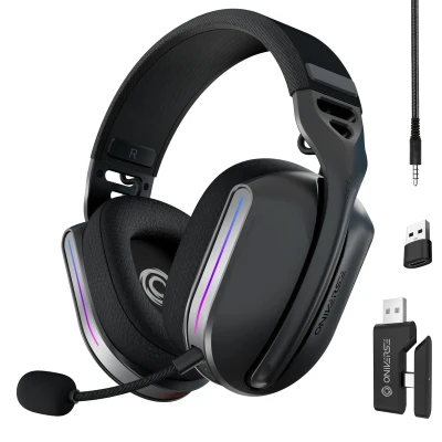 Immagine di Oniverse Polaris Wireless Gaming Headset Eclipse Black ONIHS1 WIRMULTI BLK