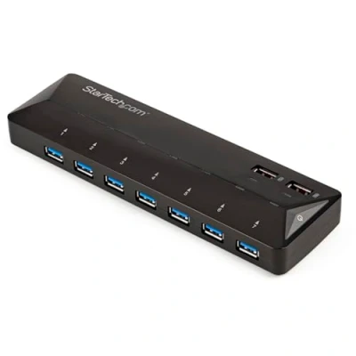 Immagine di Startech.com Hub USB 3.0 a 7 Porte con di Ricarica Dedicate, 2 X 2.4 amp