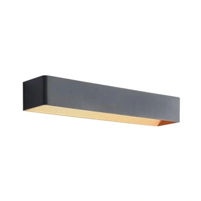 Immagine di applique a LED &#039;Karam&#039; (Moderno) colore Nero, in Alluminio ad es. Soggiorno &amp; Sala da pranzo (1 luce, lampadina inclusa) di Arcchio LED,
