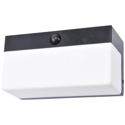 Immagine di Lutec Lampada solare da terra per esterno con rilevatore di movimento FRAN 6941502330 LED (monocolore) 9.7 W Nero
