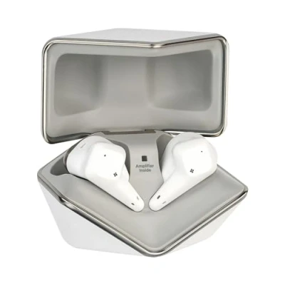 Immagine di HiFiMAN SVANAR Wireless Jr Auricolari Hi Fi Bluetooth con cancellazione del rumore, amplificatore interno, driver a membrana topologica, IPX5, resistente all&#039;acqua e al sudore, bianco