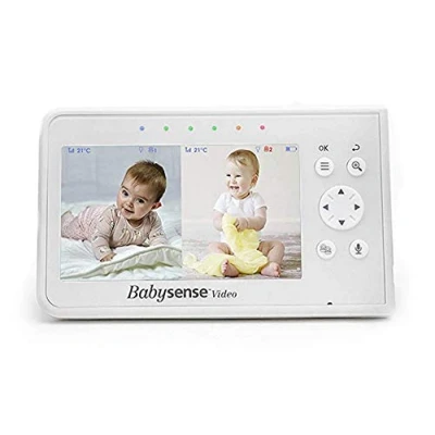 Immagine di Babysense Unità genitore con schermo diviso per baby monitor video V43 di