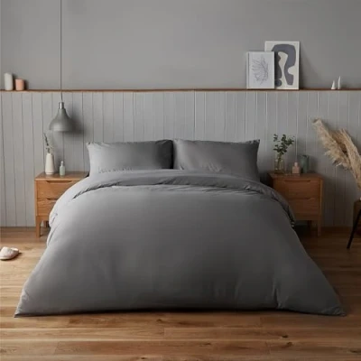 Immagine di Silentnight super Soft Collection Set copripiumino morbido e piacevole da pulire, per letto singolo (135 cm x 200 cm) + 1 federa coordinata