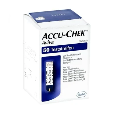 Immagine di Battery Chek Aviva Test strip Plasma Ii 1X50 pcs by ACCU