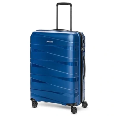 Immagine di REDOLZ Essentials 10 valigia rigida per il check in trolley di medie dimensioni 45 x 27 67 cm polipropilene leggero 4 ruote doppie e TSA