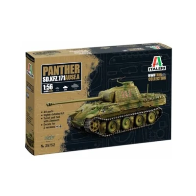 Immagine di ITALERI Kit Modellino Panther Sd.Kfz.171 Ausf. A. Scala 1 : 56 Skill