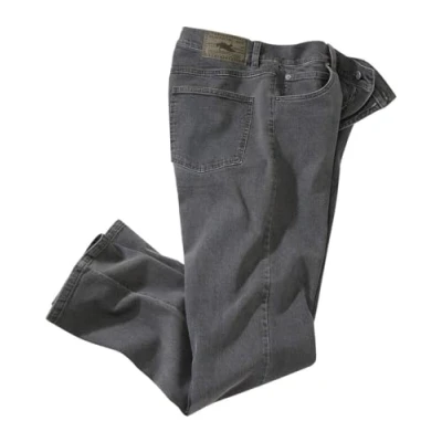 Immagine di ATLAS FOR MEN Jeans Grigi Elasticizzati Regular 58