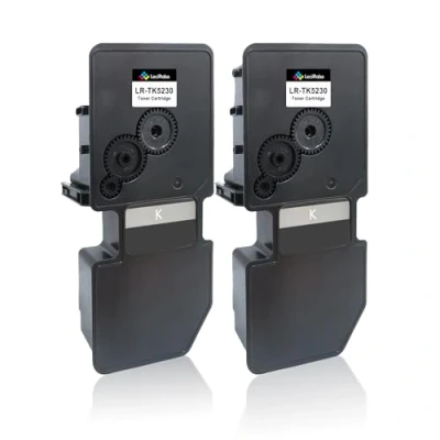 Immagine di LeciRoba TK 5230 Cartucce toner di ricambio per Kyocera TK5230 5220 TK5220 stampanti ECOSYS P5021cdn P5021cdw M5521cdn M5521cdw (2 nero)