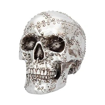Immagine di Nemesis Now Statuetta a testa di rivetto, 18 cm, colore: Argento