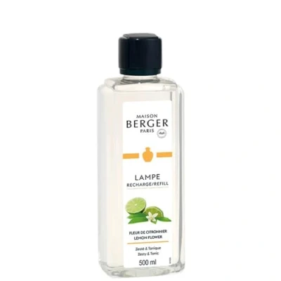 Immagine di Lampe Berger 115116 Sostituzione della lampada Fragranza Fiore di Limone, Liquido, Argento, 500 ml