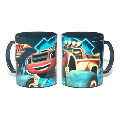 Immagine di Factory 55555280 Tazza con Manico di plastica 28 cl, Motivo Blaze And The Monster Machine