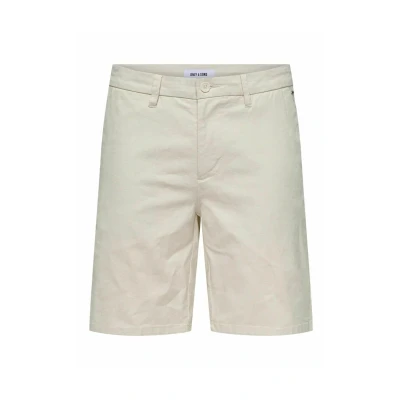 Immagine di Short in cotone e lino Only &amp; Sons Mark 0011