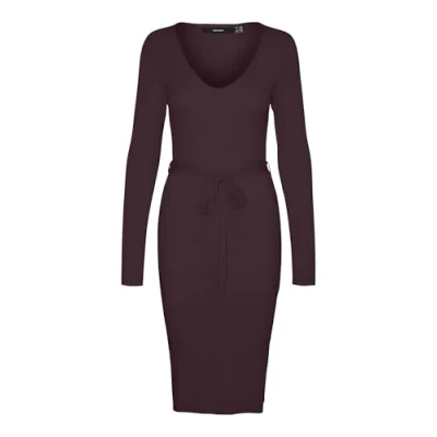 Immagine di Vero Moda SABA Abito in maglia, Donna, Taglia: Medium, Winetasting