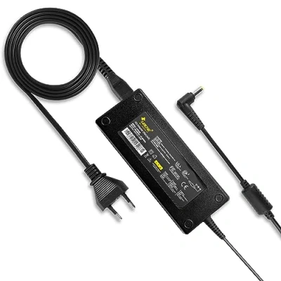 Immagine di LElCKE Alimentatore Universale 24V 5A,120W,adatto per luci LED,switch,videocamere di sorveglianza,dispositivi HD esterni,stampanti,monitor TFT e LCD,e modelli Vizio VSB206 B,VSB205,VSB200,VSB206WS
