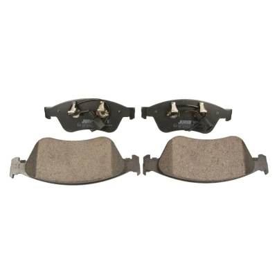 Immagine di Jurid 573207JC Kit pastiglie freno White Low Dust Ceramica Con contatto segnalazione usura AUDI: A6 C6 Avant, Sedan, A8 D3