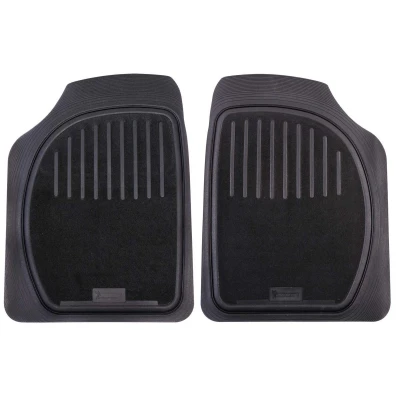 Immagine di Michelin 009074 Set tappetino Gomma anteriore 2 nero Adattabilità universale