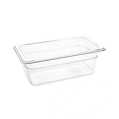 Immagine di Genware PC14 100 1/4 polycarbonate GN Pan, mm, trasparente