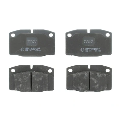 Immagine di TRW COTEC GDB199 Kit pastiglie freno Predisposto per contatto segnalazione usura OPEL: Kadett E CC, Corsa A Vectra B Sedan