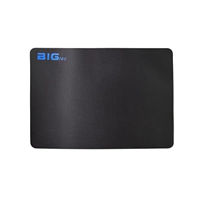 Immagine di BIGtec Tappetino per mouse Gaming XXL, videogiochi e grafica, 40 x 30 cm, 2,5 mm di altezza, base antiscivolo, nero